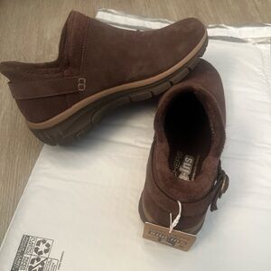 Skechers Men's Chocolate Brown Slip-Ons